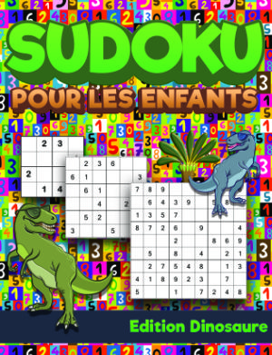 Sudoku Pour Les Enfants — Edition Dinosaure