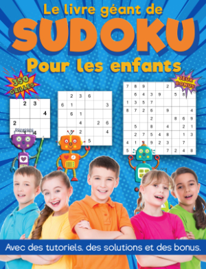 Geant sudoku pour les enfants couverture